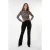 EsQualo Top Scattered Illusion Print