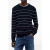 Tommy Hilfiger Slim Stripe Sweater Dark Night Navy Stripe