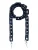 Cheeky Chain Munich Ketting ‘Kelly’  marine / royal blue/koningsblauw / zilver