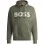 Hugo Boss Hoodie webasic hood open green
