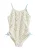 Next Badpak  groen / rosa / offwhite