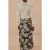 FARM Rio Black Bossa Banana Low Waisted Maxi Skirt