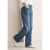 Cecil Dames Jeans met wijde pijpen in Blauw