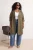 Trendyol Curve Dames Kaki Effen Oversized Grote maten Trenchcoats