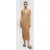 AllSaints Lexi Halter Dress Praline Metallic
