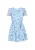 MYMO Jurk ‘Young Fashion’  blauw / lichtblauw / donkerblauw / rosa