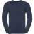 Russell Collectie Heren V-Hals Gebreide Trui (Franse marine)