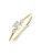 Lucardi Ring  goud / transparant