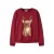NAME IT KIDS sweater met print – donkerrood