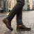 Outfielder Outfielder Veterschoenen bruin Leer