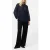 French Connection Dayton Fil De Coupe L/s Shirt Navy