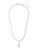 LACOSTE Ketting ‘Crocodile’  sering / zilver
