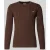 Gant Gebreide pullover met kabelpatroon en labelstitching