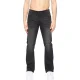Crosshatch Heren Winsbury Bootcut Jeans (Zwart)