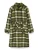 VERO MODA Tussenmantel  olijfgroen / zwart / wit