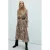 Mango midi jurk met paisley – groen