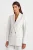 Oversized Lange Crepe Blazer Jas