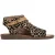 Blowfish Malibu Dames Bruine Luipaard Strappy Lage Wedgesandalen – Denver