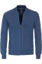 Redmond Casual Cardigan blauw, Effen