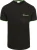 Sun68 Piqué T-Shirt Fluo Stripe Zwart