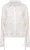 Nukus Blouse Ally Square Embroidery Off White dames
