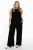 YOEK singlet DOLCE van travelstof zwart