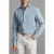 Reiss Ls Washed Chambray Shirt Blue