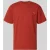 Carhartt Work In Progress T-shirt met Labelstitching en Ronde hals
