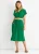 Groene luchtstroom oversized jurk met ceintuur