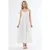 V-hals Midi Slip Jurk