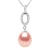 SHUTTLE zoetwater parel sieraden 9-10 mm Roze 925