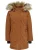 Hummel Functionele jas ‘ALMA’  bruin / zilvergrijs