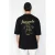 TRENDYOL MAN Heren Zwart Slogan Kort Oversized T-shirts
