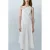 Mango one shoulder midi zomerjurk – ecru