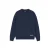 Malelions gebreide trui met logo – marineblauw