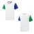 Puma x Chinatown Market Colourblock Tee Heren Casual T-shirt 596165 02