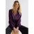 Tramontana blouse – donkerpaars