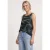 Street One Dames Top met ronde hals en schouderdetails in Groen