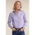 River Woods Striped Blouse Long Sleeves Purple/white