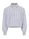 LOOXS 10sixteen gestreepte blouse lichtblauw