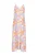 IZIA Zomerjurk  lichtblauw / geel / lila / oranje