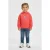Little Cars hoodie met backprint rood