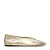 Steve Madden Leni leren ballerina’s goud