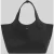 Boss shopper van echt leer met labeldetail