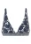 SUNSEEKER Bikinitop  marine / wit
