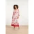 Smashed Lemon 24053 maxi jurk met diepe v-hals |