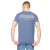 Crosshatch Heren Hoogan T-Shirt (Blauw)