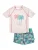 PLAYSHOES UV-bescherming  ecru / turquoise / opaal / zalm roze