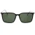 Hugo Boss groene lens dunne benen zwarte zonnebril