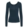 Dames-T-shirt met lange mouwen Pieces Kitte